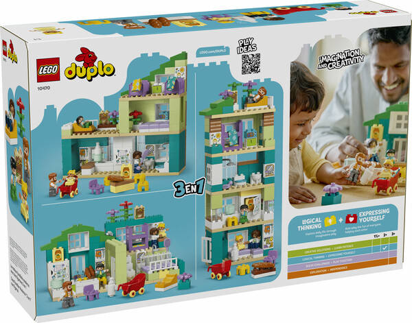 LEGO LEGO 10470 3 in 1 Modern Family House with Figures 673419420693