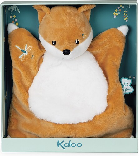 Kaloo Kaloo Fripons - Doudou carré Léonard le renard 4895029602719