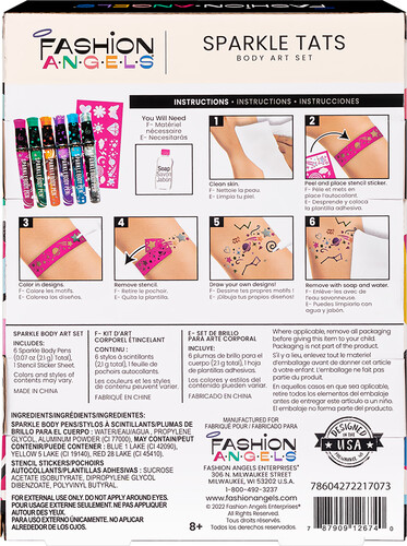 Fashion Angels Fashion Angels tatoos étincelants 787909126740
