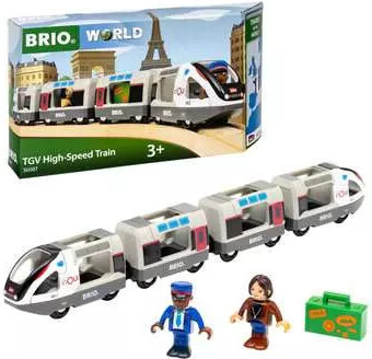 Brio Train Brio Train en bois Locomotive TGV INOUI (Trains du Monde) 36087 7312350360875