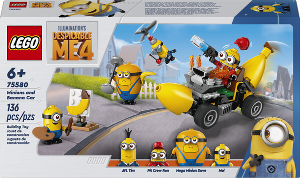 LEGO LEGO 75580 Minions and Banana Car 673419391085