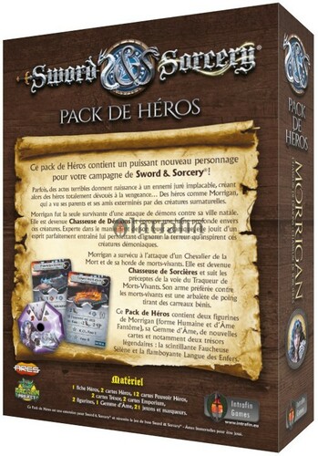 Intrafin Games Sword and Sorcery (fr) Pack de héros Morrigan 