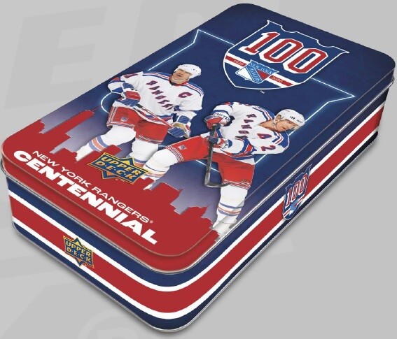 Upper Deck Upper Deck new york rangers centennial 25/26 Hobby Tins 053334058223