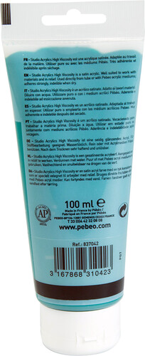 pébéo Acrylique Studio 100ml émeraude phtalo 42 3167868310423