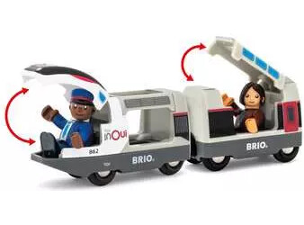 Brio Train Brio Train en bois Locomotive TGV INOUI (Trains du Monde) 36087 7312350360875
