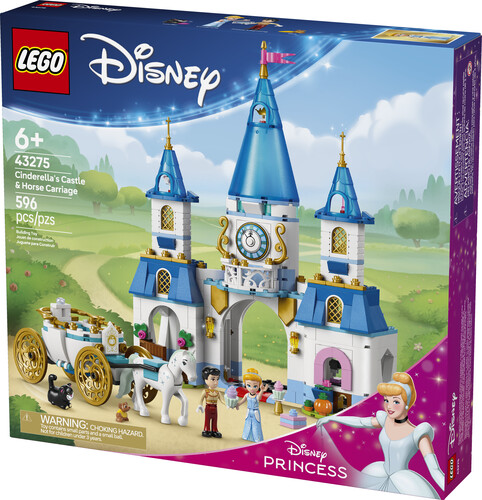 LEGO LEGO 43275 Cinderella's Castle & Horse Carriage 673419404228