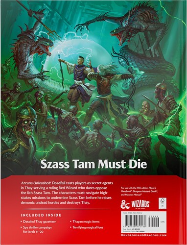Wizards of the Coast Donjons et dragons 5e DnD 5e (en) Arcana Unleashed Deadfall (D&D) 9780786970186