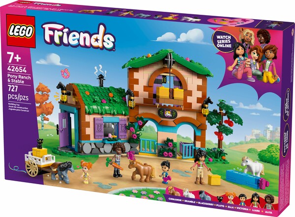 LEGO LEGO 42654 Le ranch et les écuries des poneys 673419404518