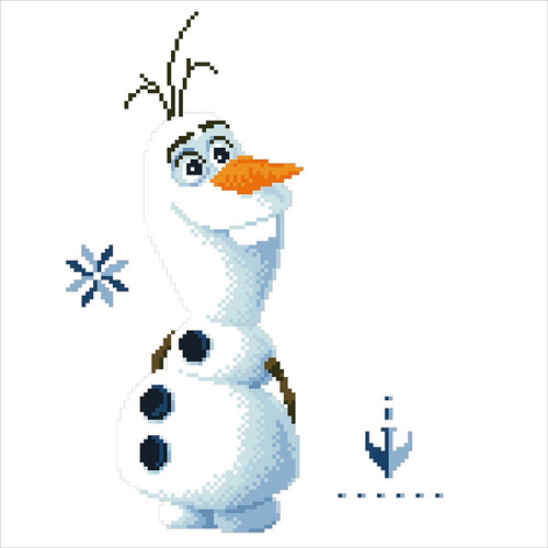 Diamond Dotz Broderie diamant La Reine des neiges Olaf (Frozen) Diamond Dotz (Diamond Painting, peinture diamant) 678361970302