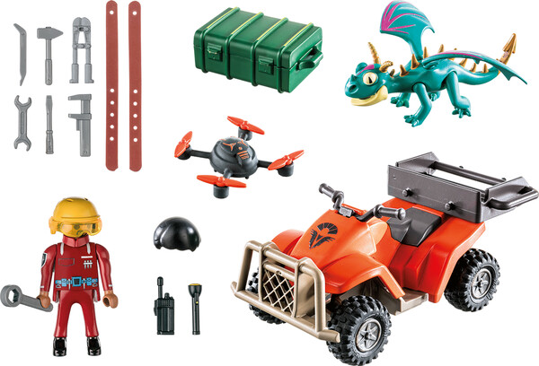 Playmobil Playmobil 71085 Dragons Nine Realms: Icaris Quad & Phil 4008789710857