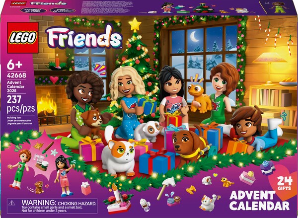 LEGO LEGO 42668 Le calendrier de l’Avent 2025 Friends 673419404389