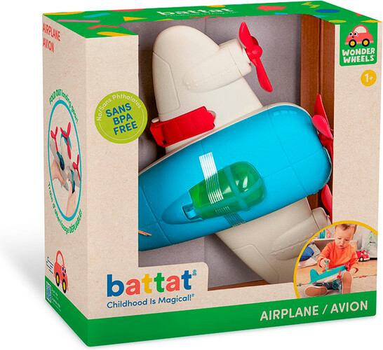 Battat battat - wonder wheels avion 062243330450