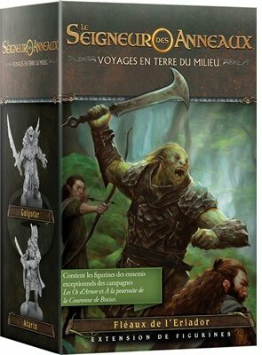Fantasy Flight Games Le seigneur des anneaux - Voyages en terre du mileu (fr) ext Fléaux De L'Eriador 8435407627123