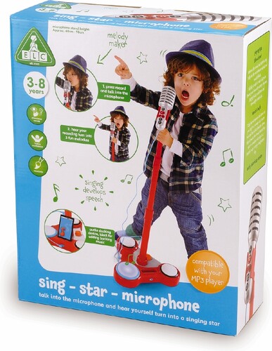 Acheter Micro sur pied rouge star de la chanson - Early Learning Centre  (ELC) - Joubec acheter jouets et jeux au Québec et Canada - Achat en ligne