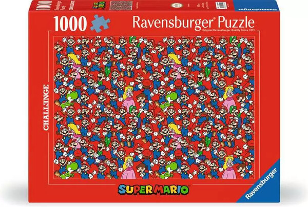 Ravensburger casse-tête Casse-tête 1000 PzhallengeMario 4005555005049