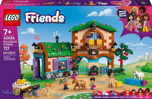 LEGO LEGO 42654 Le ranch et les écuries des poneys 673419404518