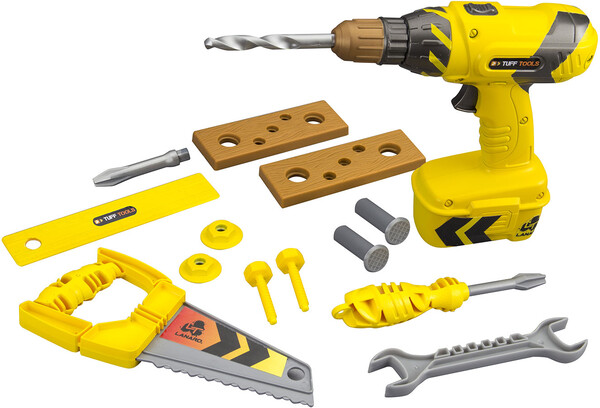 Lanard Toys Tuff Tools junior perceuse et accessoires 048242510062