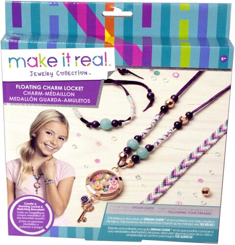 Make It Real Make It Real Créer un bijou médaillon et des bracelets (fr/en) 695929013028