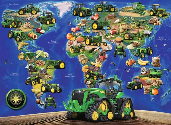 Ravensburger Casse-tête 300 XXL Le monde de John Deere 4005556129843