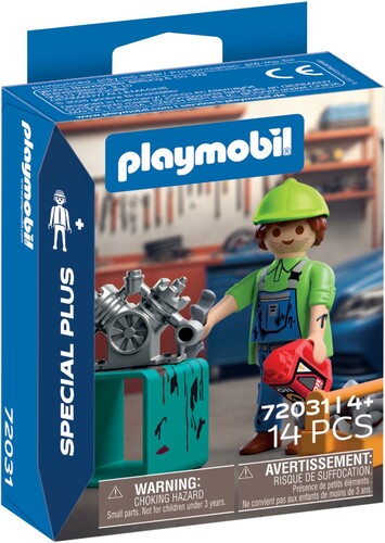 Playmobil Playmobil 72031 Mécanicien & outils 4008789720313