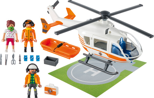 Playmobil Playmobil 70048 Hélicoptère de secours 4008789700483