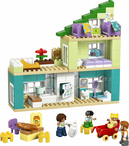 LEGO LEGO 10470 3 in 1 Modern Family House with Figures 673419420693