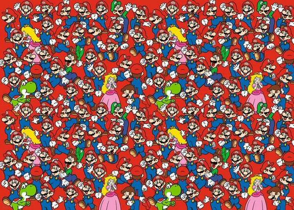 Ravensburger casse-tête Casse-tête 1000 PzhallengeMario 4005555005049