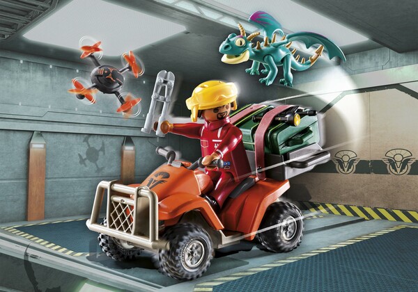 Playmobil Playmobil 71085 Dragons Nine Realms: Icaris Quad & Phil 4008789710857