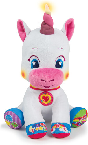 Clementoni Bébé clementoni Licorne parlante en peluche 8005125523290
