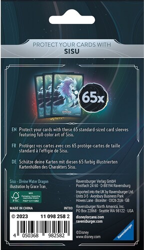 Lorcana Disney Lorcana Rise of the floodborn - Sisu Sleeves (65) 4050368982582