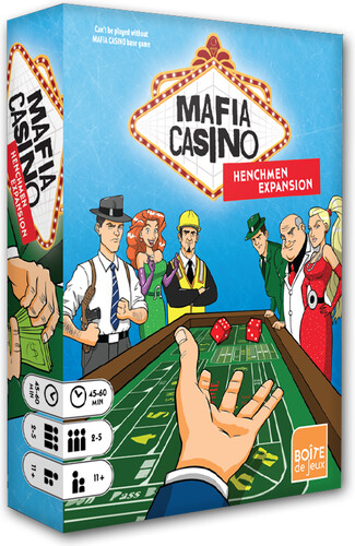 Les Éditions Boîte de Jeux Mafia Casino Card Game (en) ext Henchmen 6278434316408