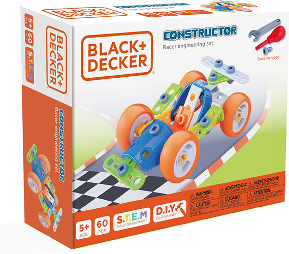 Constructor Constructor Jr Voiture de course 60 pièces 878834008017
