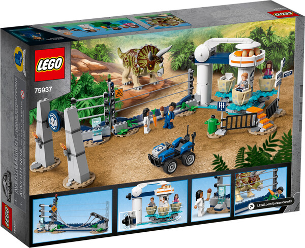LEGO LEGO 75937 Jurassic World Le saccage du tricératops 673419313674