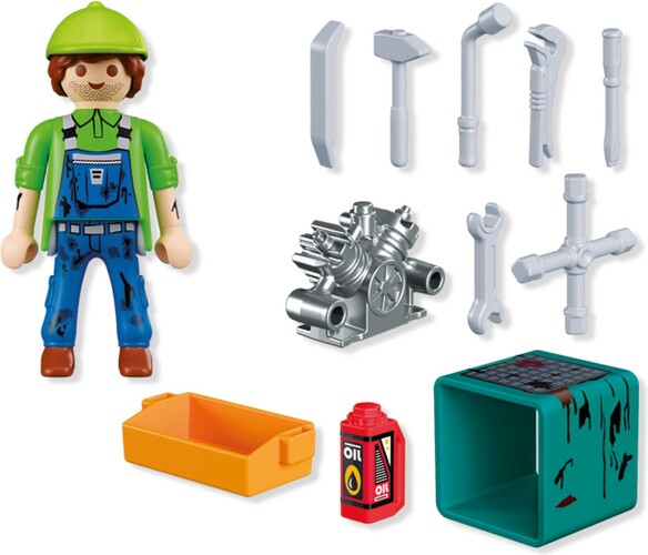 Playmobil Playmobil 72031 Mécanicien & outils 4008789720313