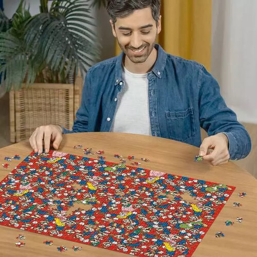 Ravensburger casse-tête Casse-tête 1000 PzhallengeMario 4005555005049