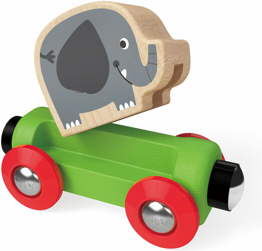 Hape Train de bois - Jungle journey train 6943478015081