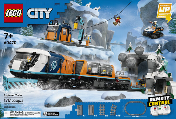 LEGO LEGO 60470 Le train express des explorateurs en Arctique 673419407076