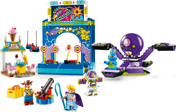 LEGO LEGO 10770 Juniors La fête foraine en folie de Buzz et Woody !, Histoire de jouets 4 (Toy Story 4) 673419302012