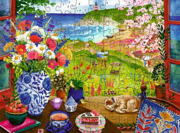 Ravensburger casse-tête Casse-tête 100 XL View Out The Window 4005555017325