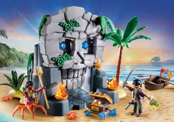 Playmobil Playmobil 71531 Île au trésor avec pirate et monstre marin 4008789715319