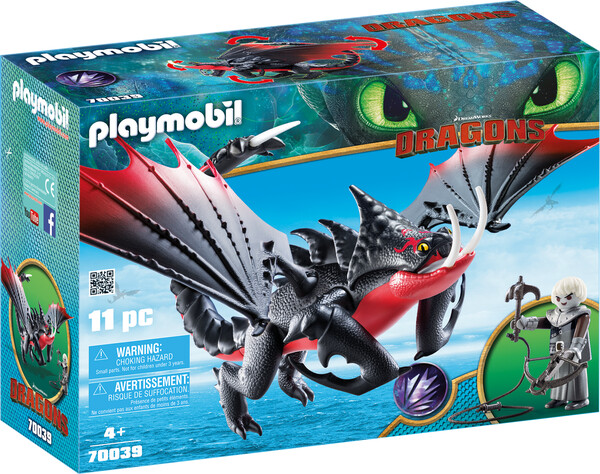 Playmobil Playmobil 70039 Dragons Aggrippemort et Grimmel 4008789700391
