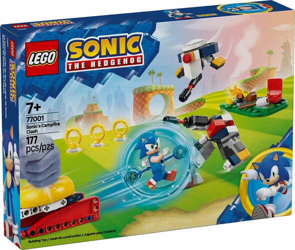 LEGO LEGO 77001 Conflit au feu de camp de Sonic 673419404808