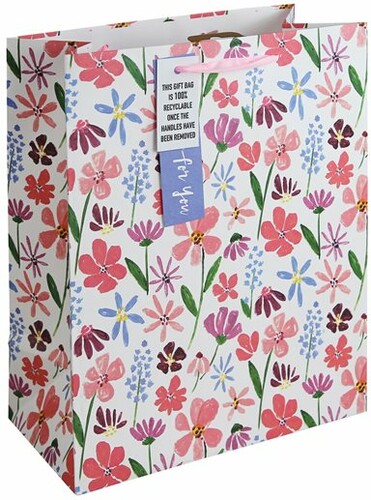 Lamarche Importation Sac cadeau Nostalgique Floral large 26,5 x 14 x 33 cm 5033601011316