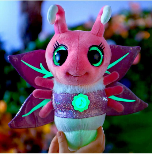 Glowies Firefly Plush Pink (glows in the dark) 8411936995339