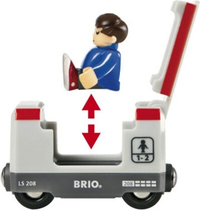 BRIO Train en bois BRIO Circuit en cercle voyageur BRIO 33511 7312350335118