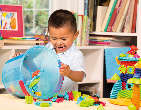 B. Brand Bristle Blocks - Seau aventure à la jungle 128 pièces 062243253711