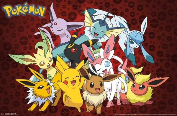 Pokémon Affiche/poster Pokémon 15368 882663053681