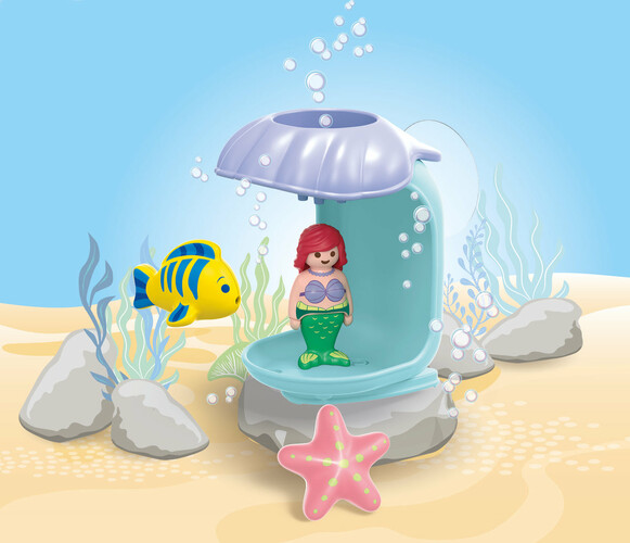 Playmobil Playmobil 71460 junior -disney: La douche coquillage d'Ariel 4008789714602