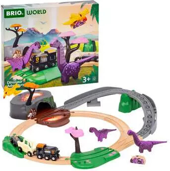 Brio Train Brio Train en bois Circuit Aventure Dinosaure 36094 7312350360943