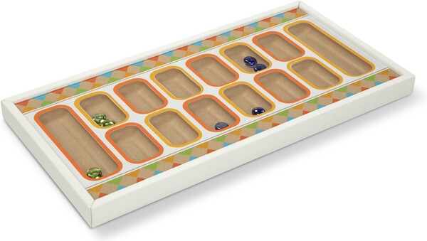 Melissa & Doug Mancala en bois 8.5x16.75" Melissa & Doug 30383 000772303835